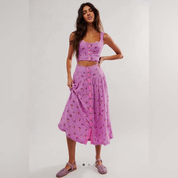 Free People Dresses & Skirts - NWOT Free People Iris Corset Set